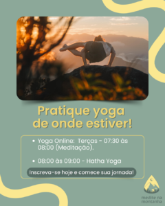 Informações detalhadas das aulas de Hatha e Ashtanga Yoga em Petrópolis.